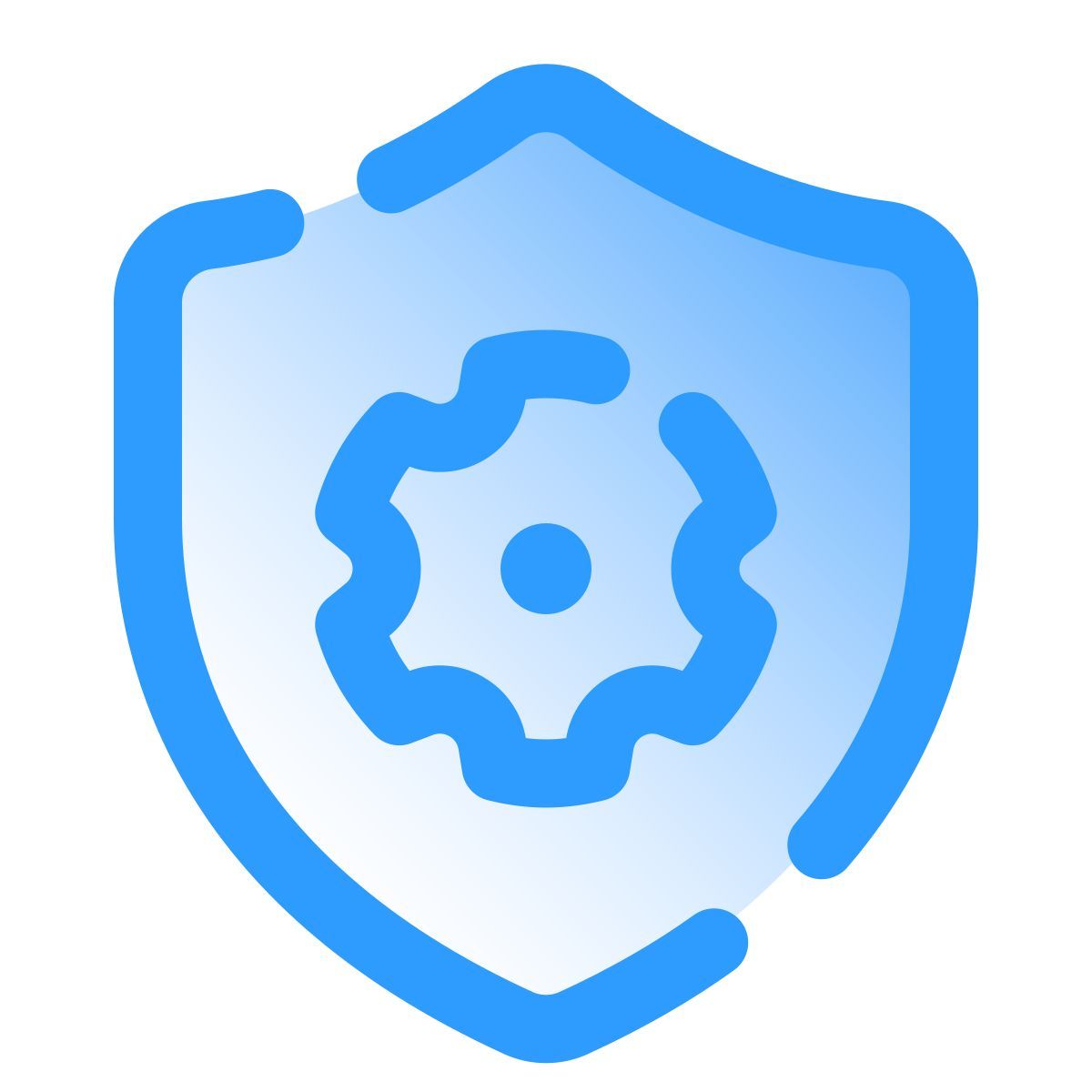 pulsar gradient style security configuration icon