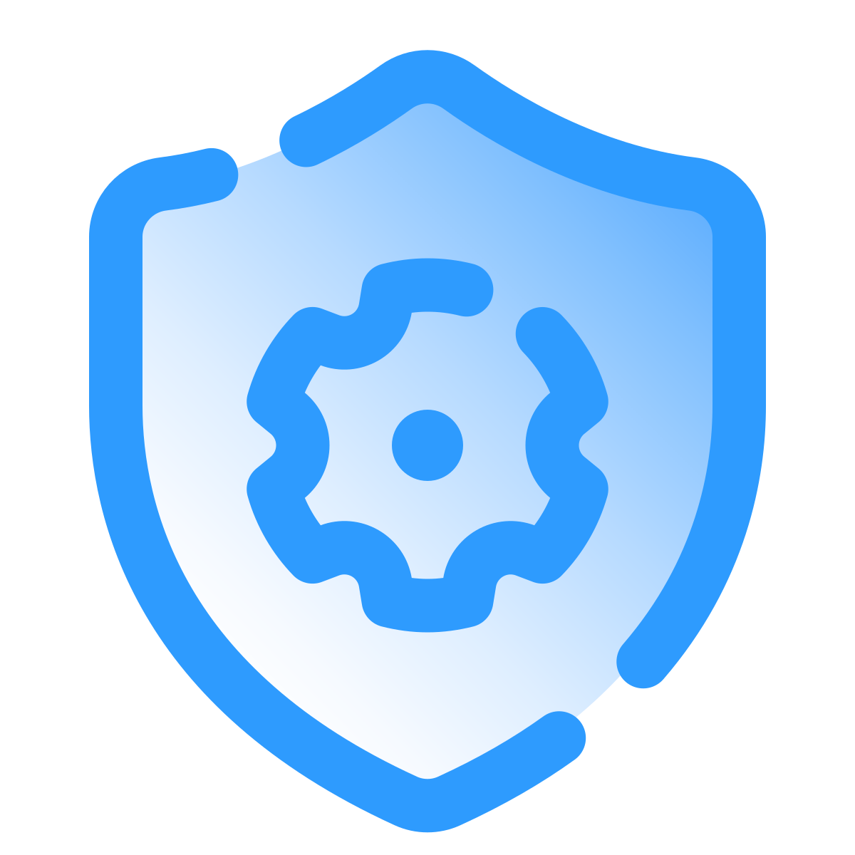pulsar gradient style security configuration icon