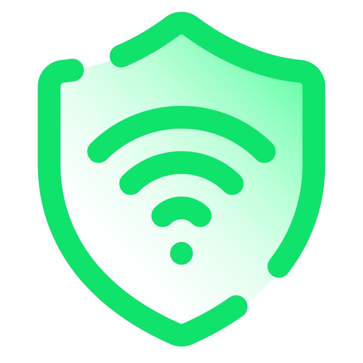 pulsar gradient style security wi fi icon
