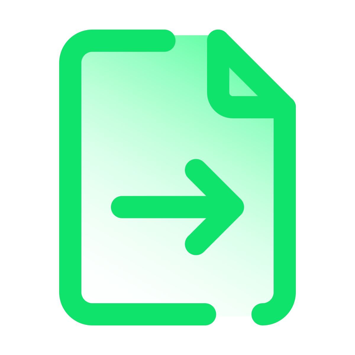 pulsar gradient style 发送文件 icon