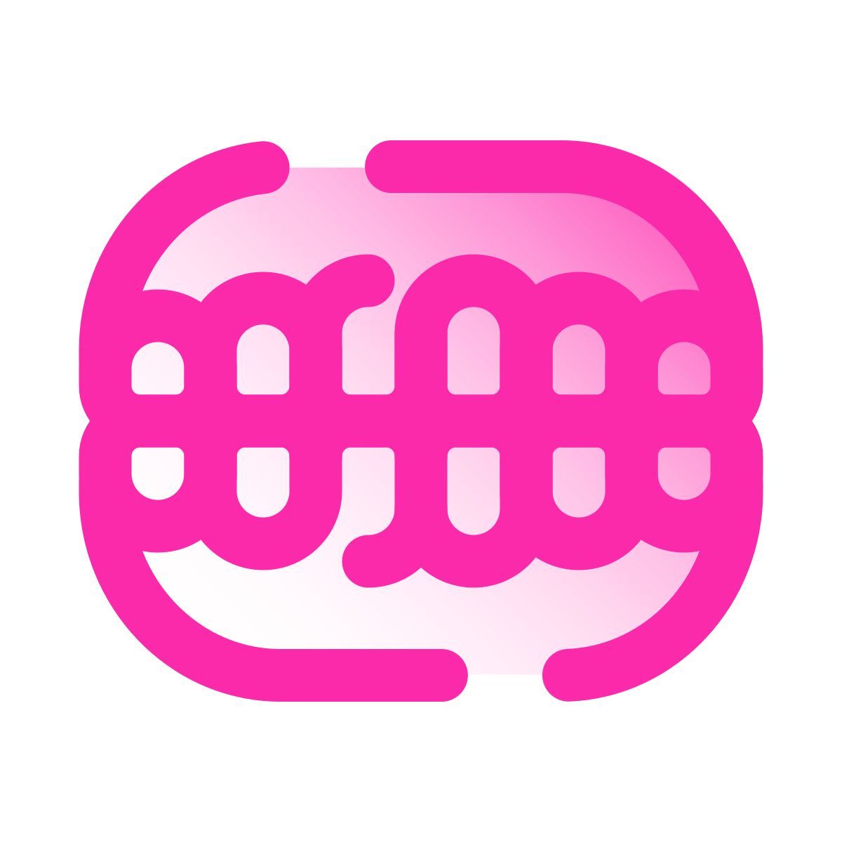 pulsar gradient style 一副牙 icon