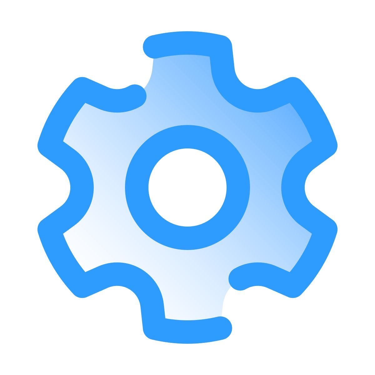 pulsar gradient style paramètres icon