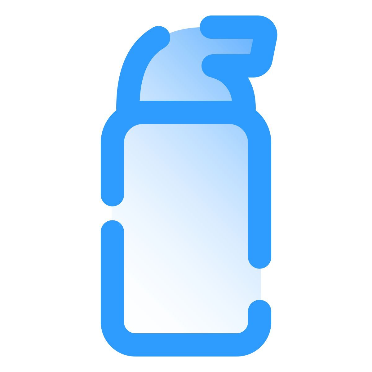 pulsar gradient style mousse à raser icon