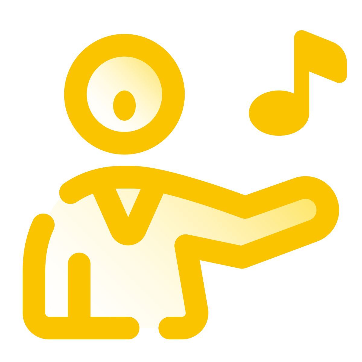 pulsar gradient style professor de canto icon