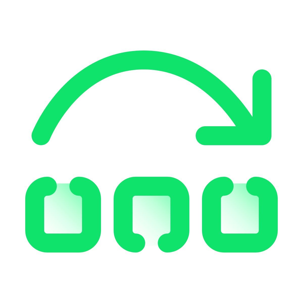 pulsar gradient style sauter icon