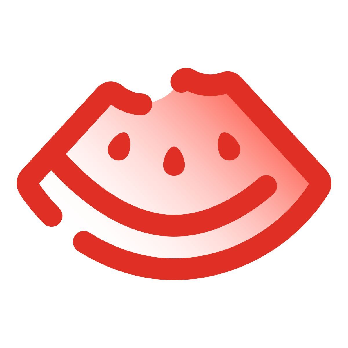 pulsar gradient style 수박 한 조각 icon