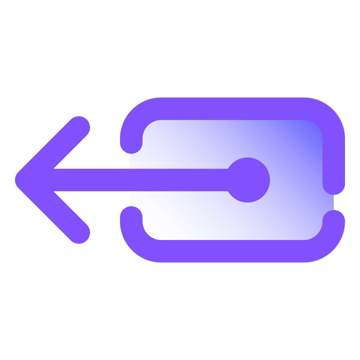 pulsar gradient style 在 a 行上向左滑动 icon