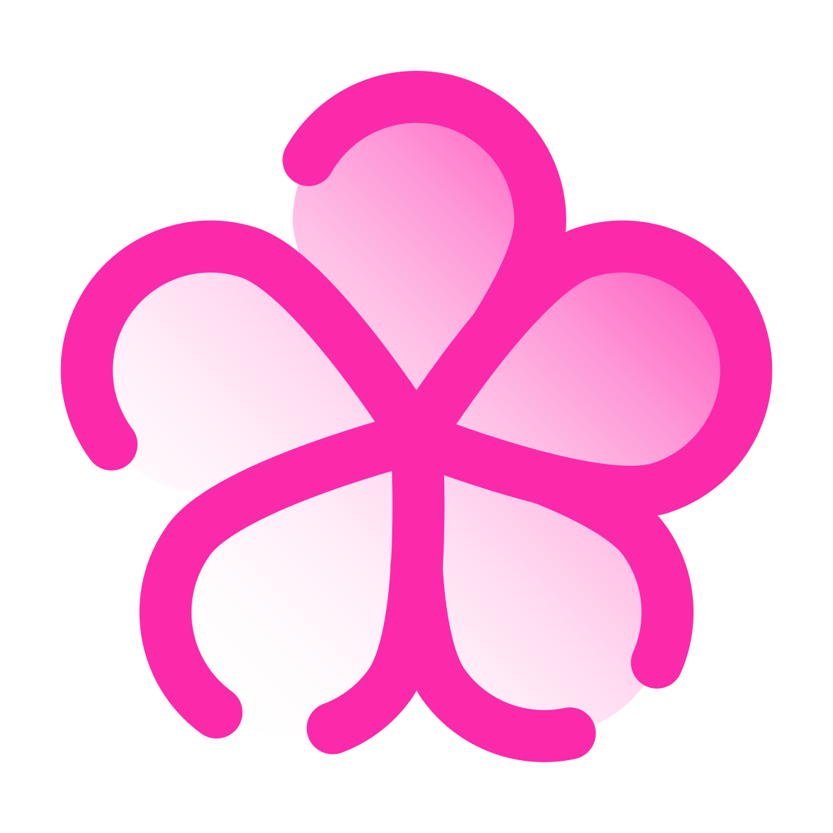 pulsar gradient style spa flower icon