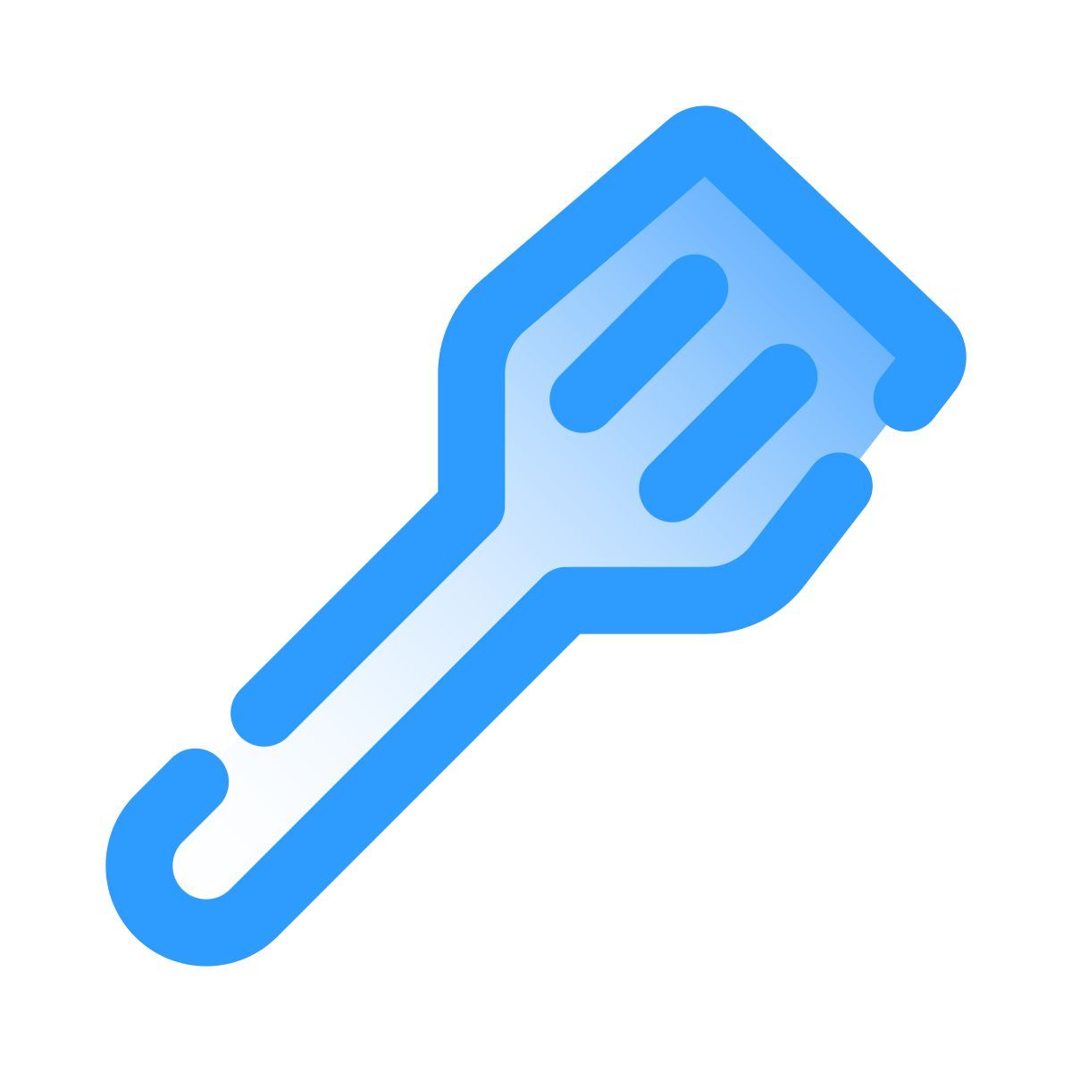 pulsar gradient style spatule icon