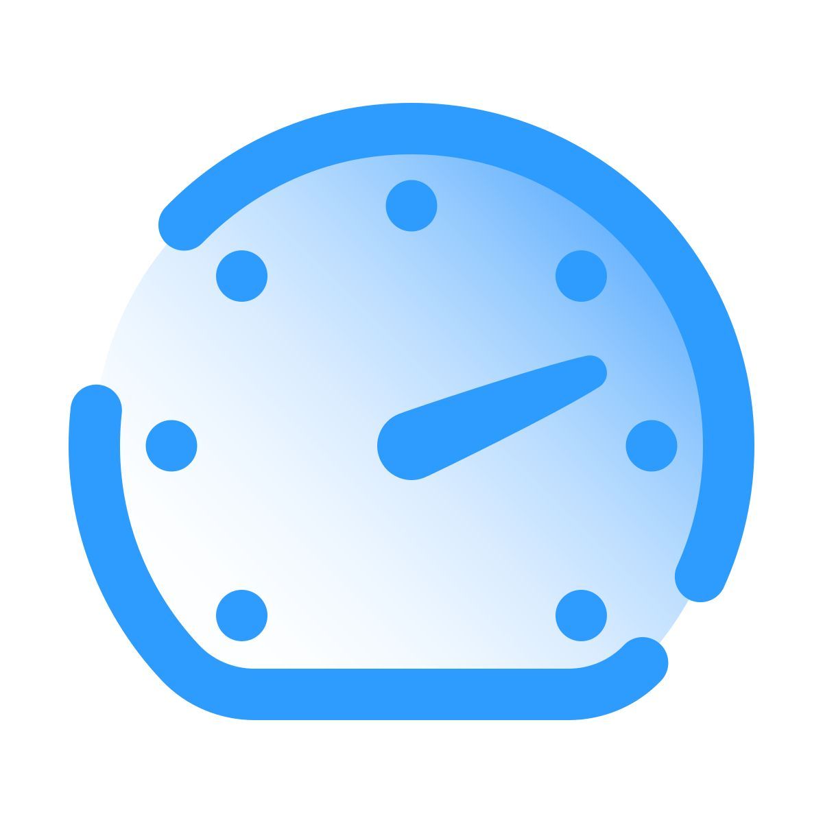 pulsar gradient style 车速表 icon