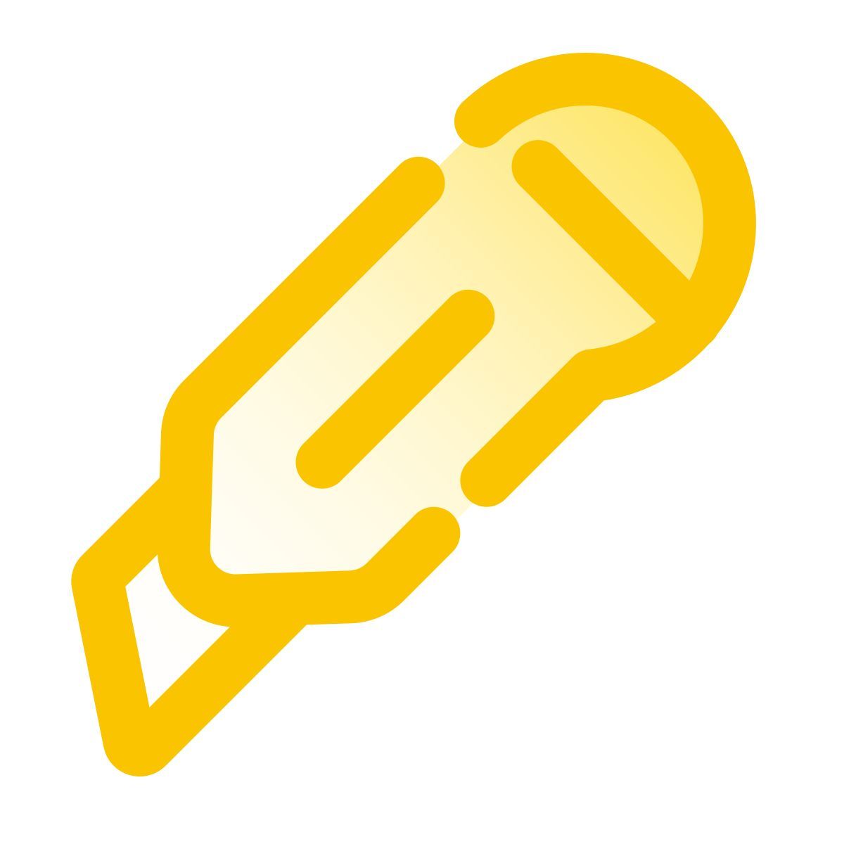 pulsar gradient style stanley knife icon