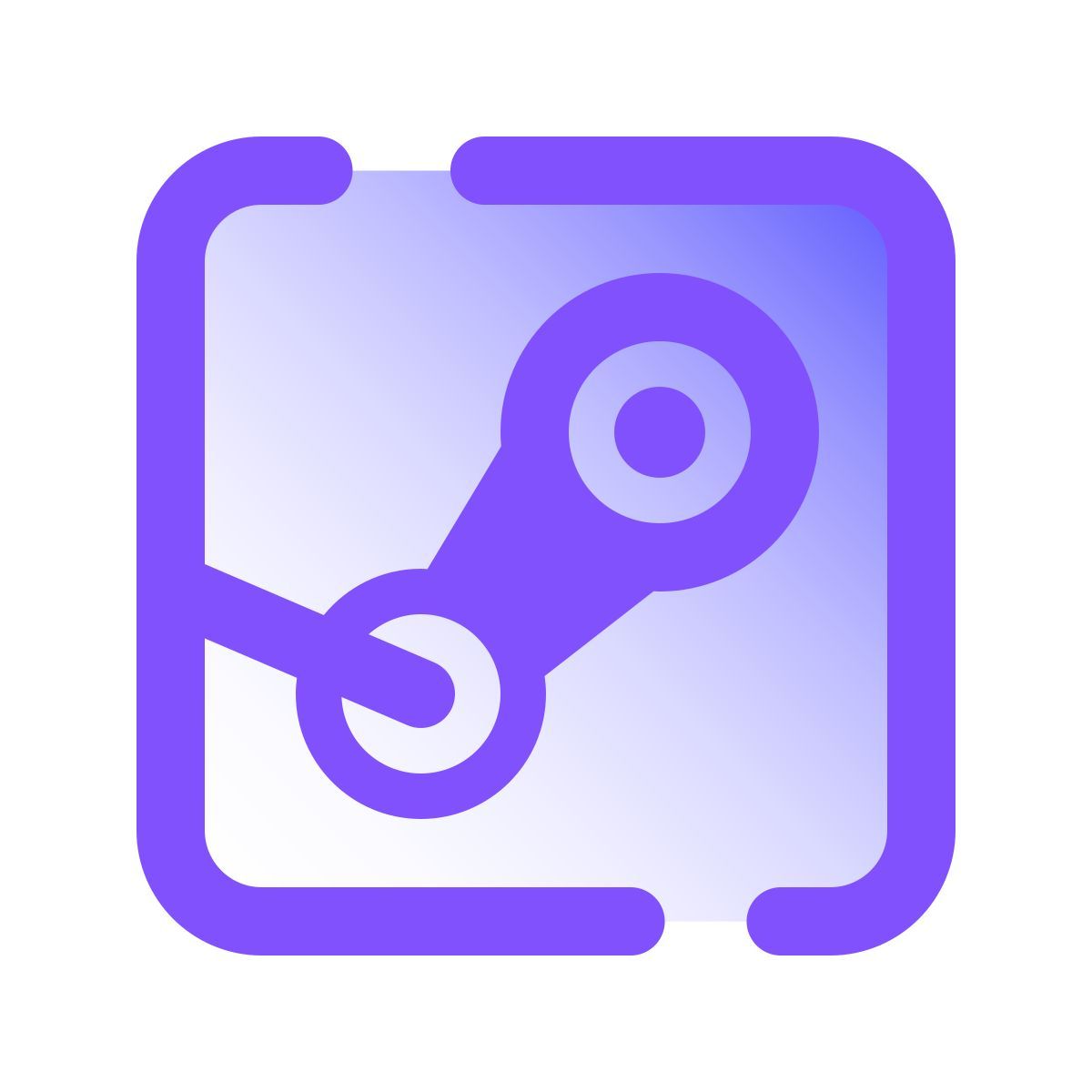 pulsar gradient style steam icon