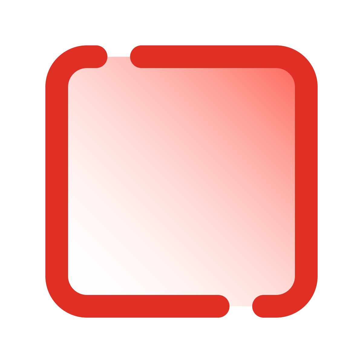 pulsar gradient style arrêter icon