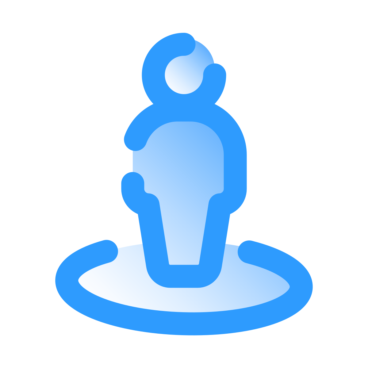 pulsar gradient style street view icon