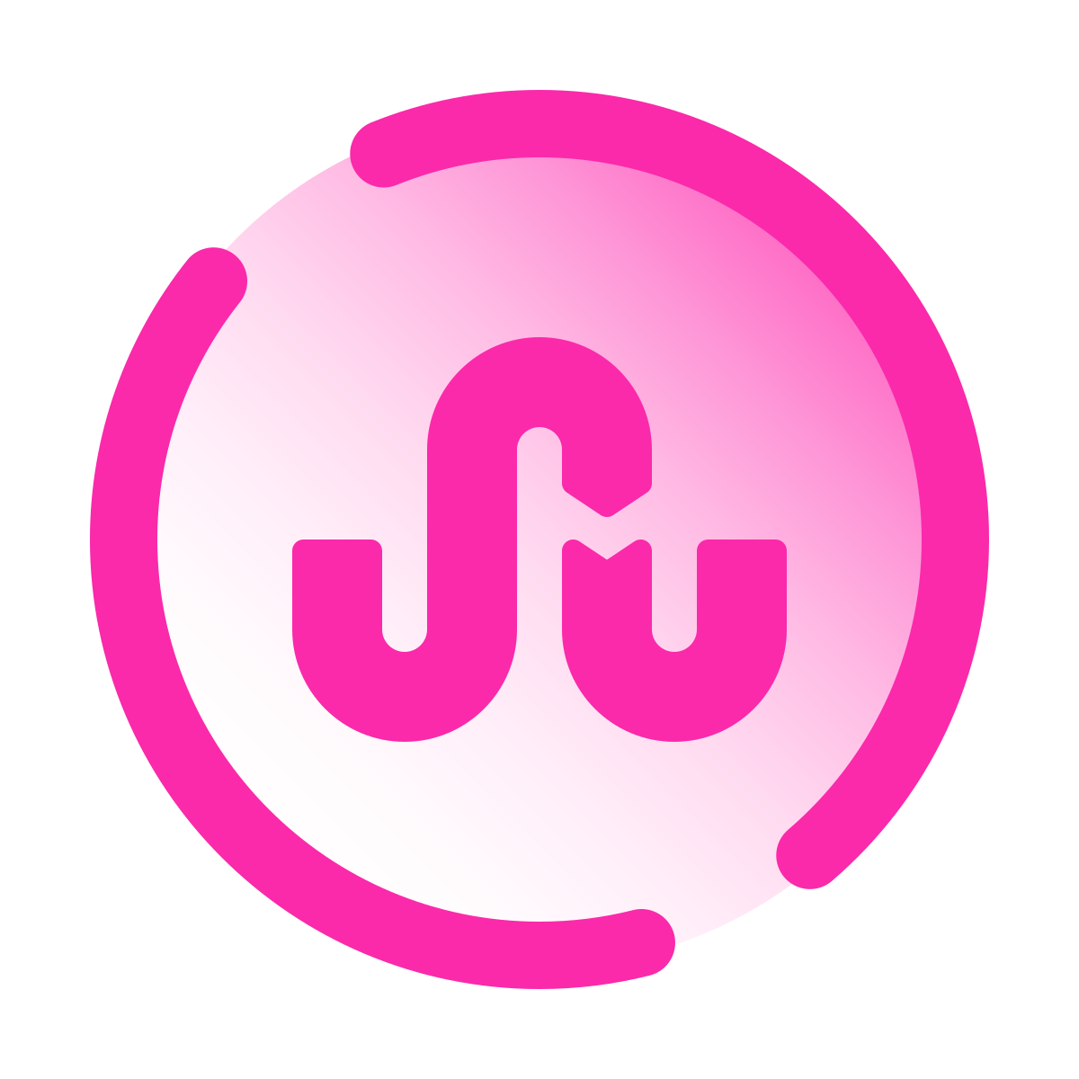 pulsar gradient style stumbleupon icon