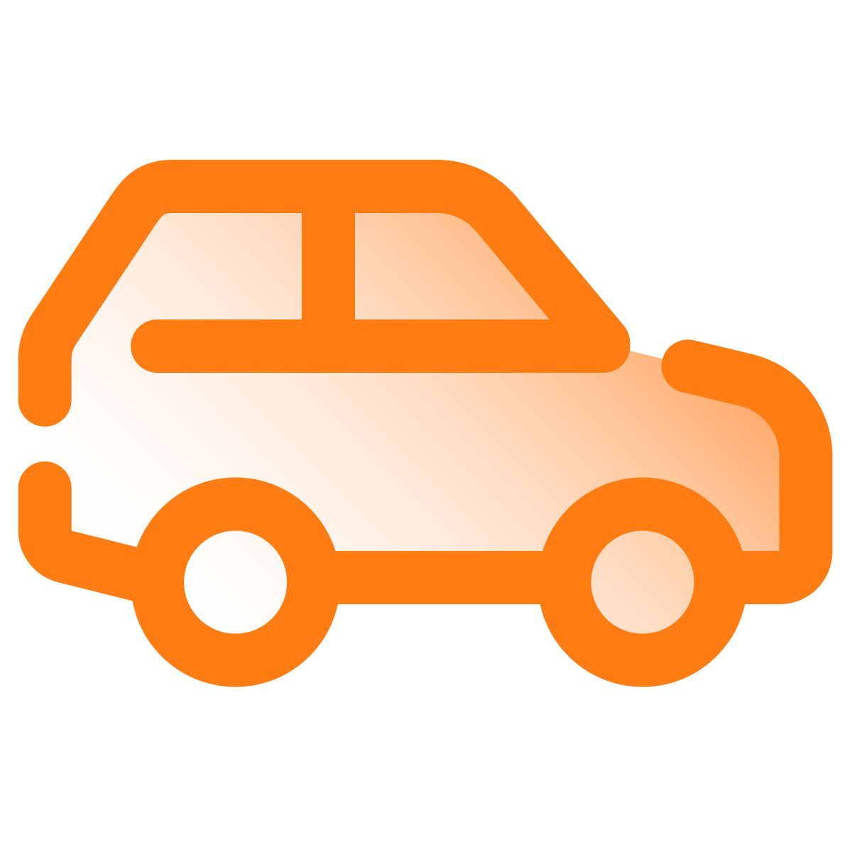 pulsar gradient style suv icon