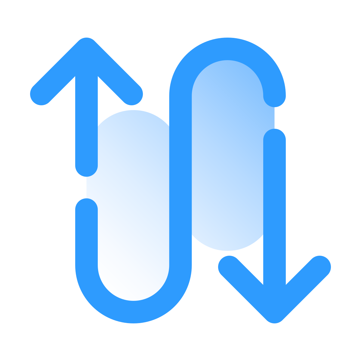 pulsar gradient style swap icon