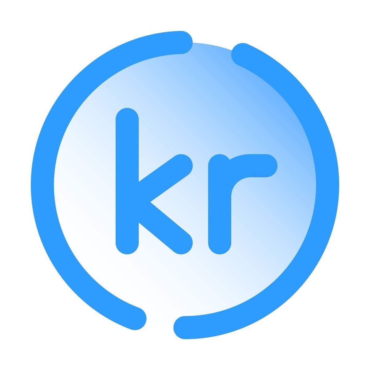 pulsar gradient style 瑞典克朗 icon