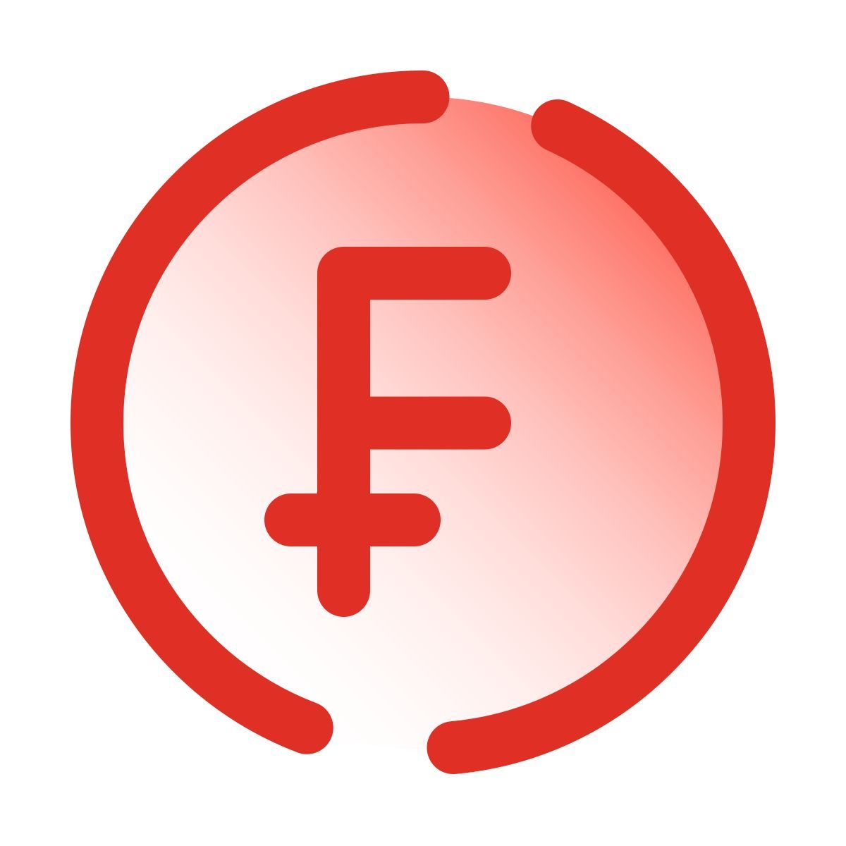 pulsar gradient style 瑞士法郎 icon