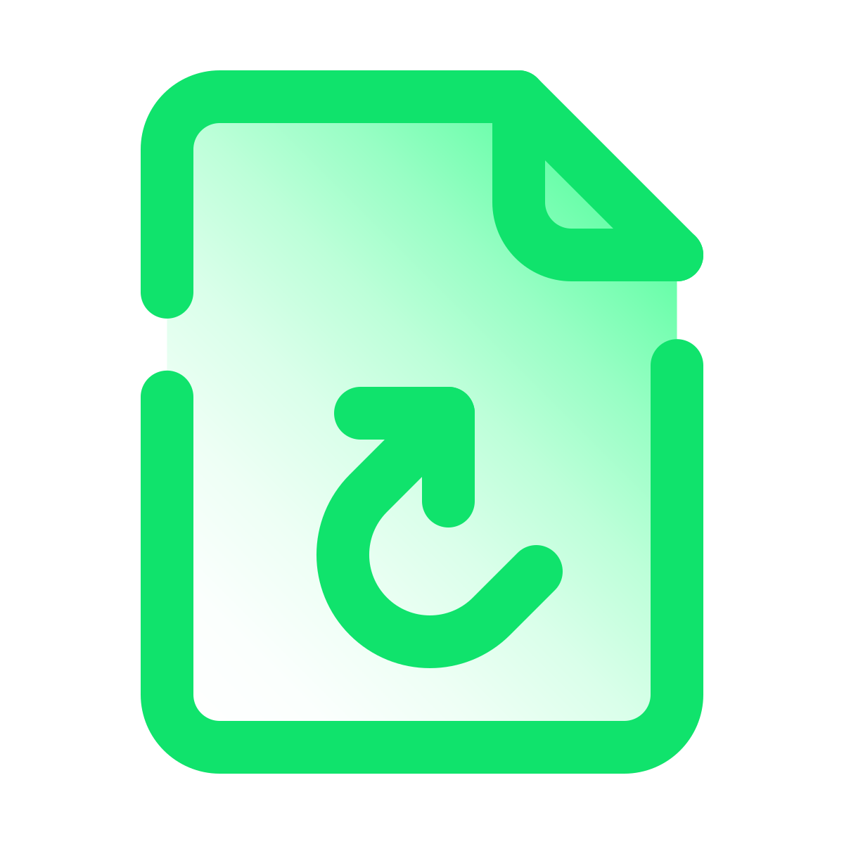 pulsar gradient style symlink file icon