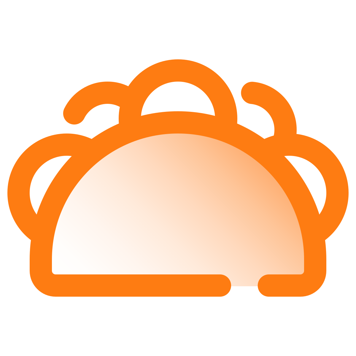 pulsar gradient style taco icon