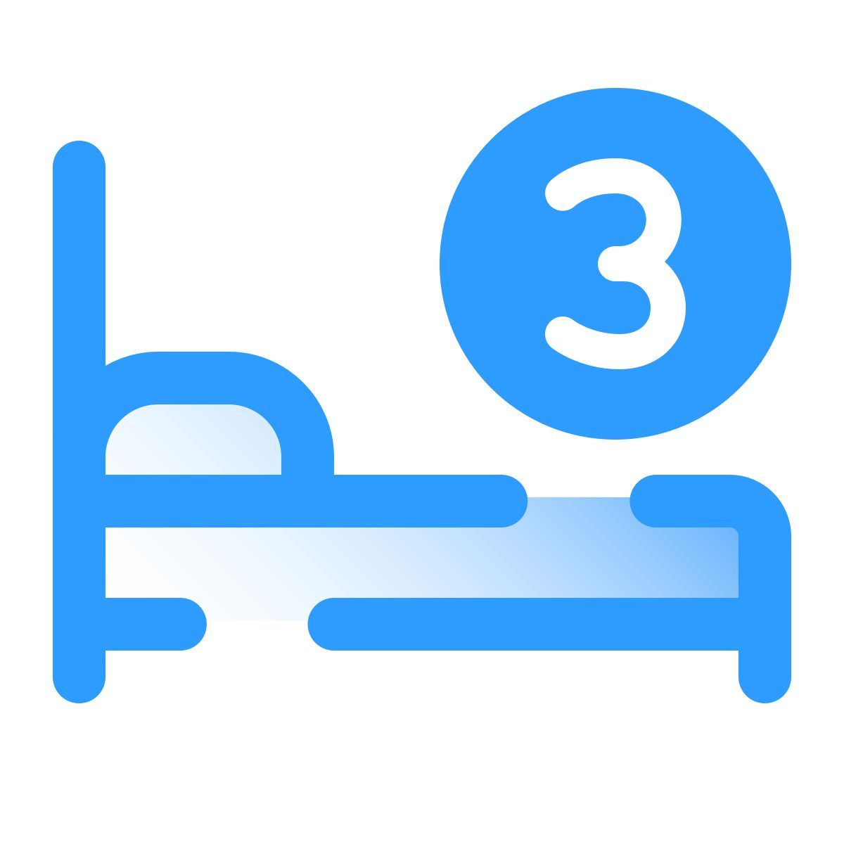 pulsar gradient style trois lits icon