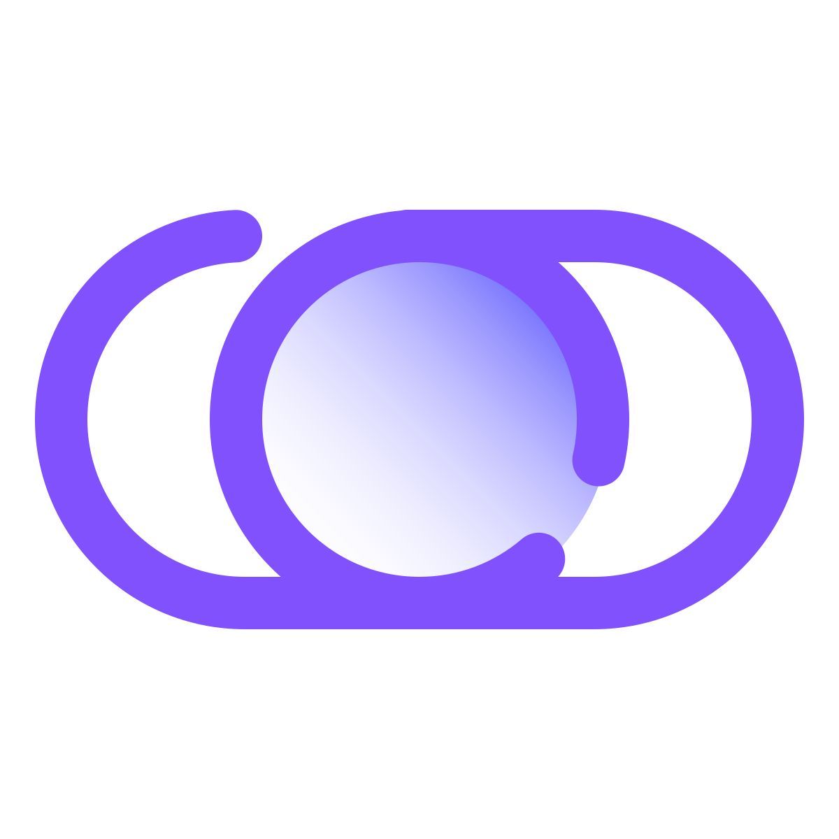 pulsar gradient style 불확정 토글 전환 icon