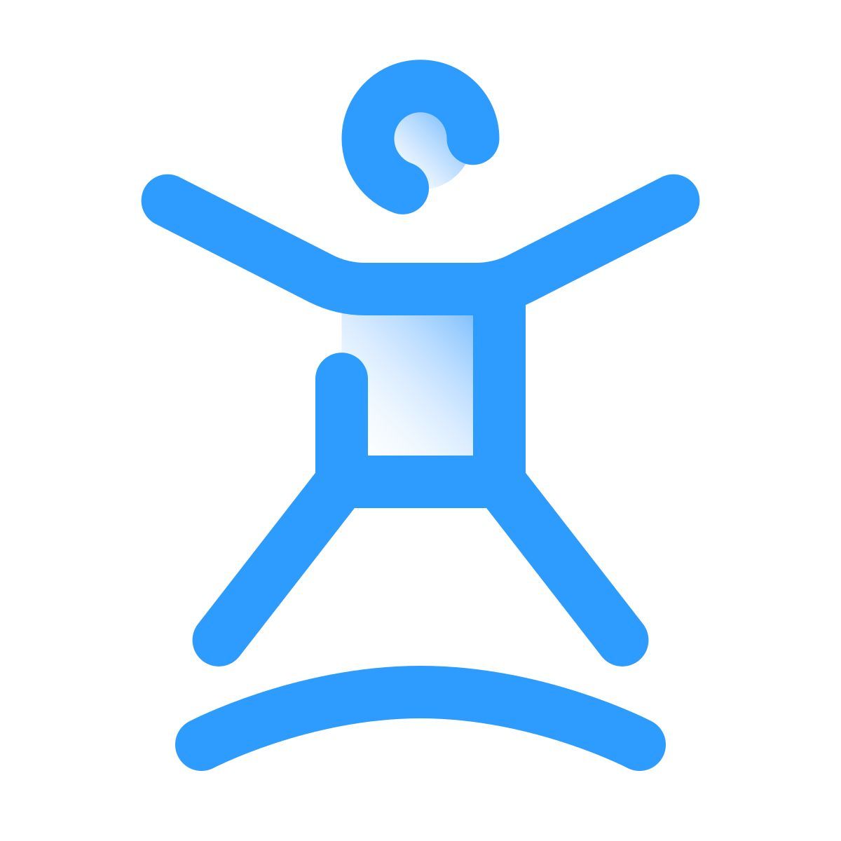 pulsar gradient style 트램펄린 공원 icon