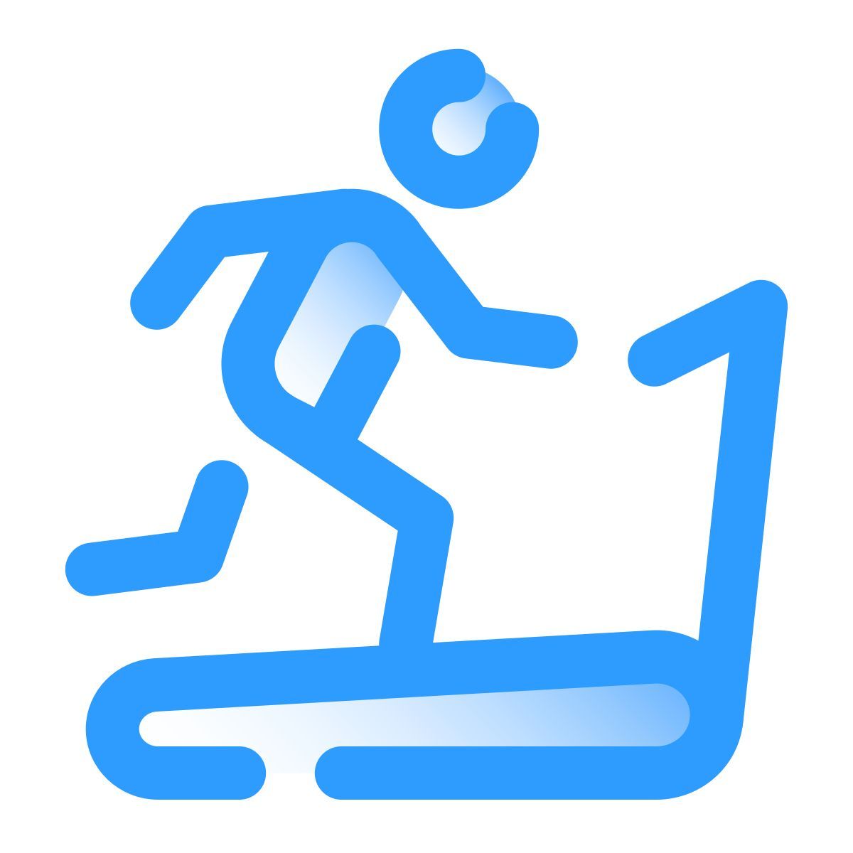 pulsar gradient style tapis roulant icon