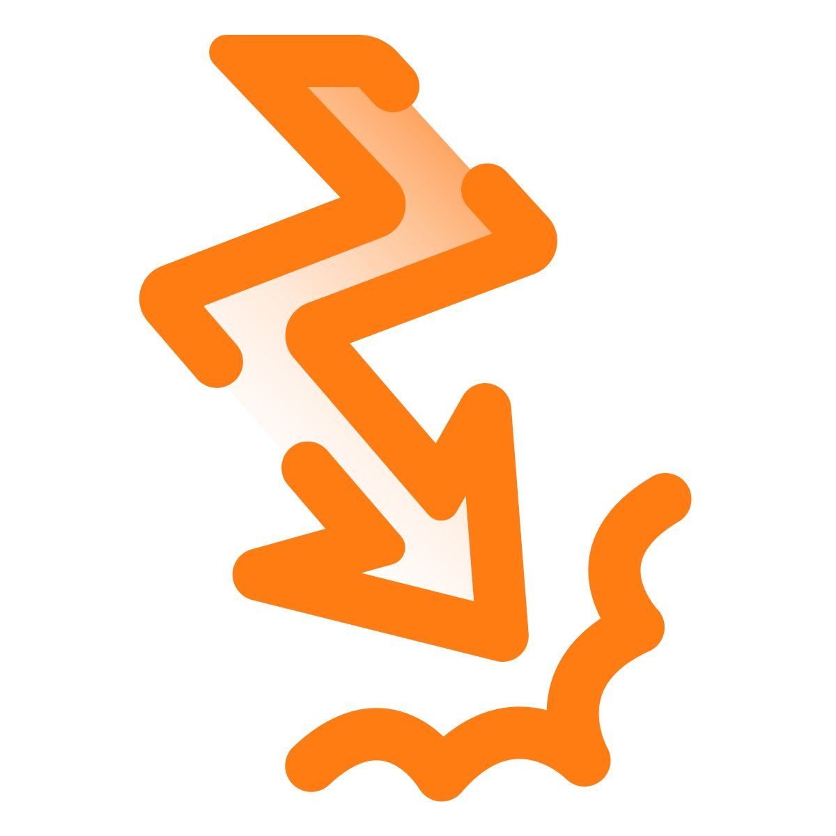 pulsar gradient style attivazione icon