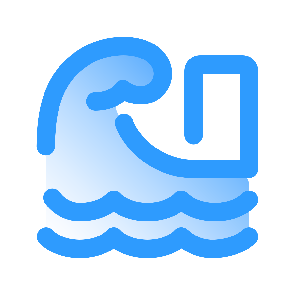 pulsar gradient style tsunami icon