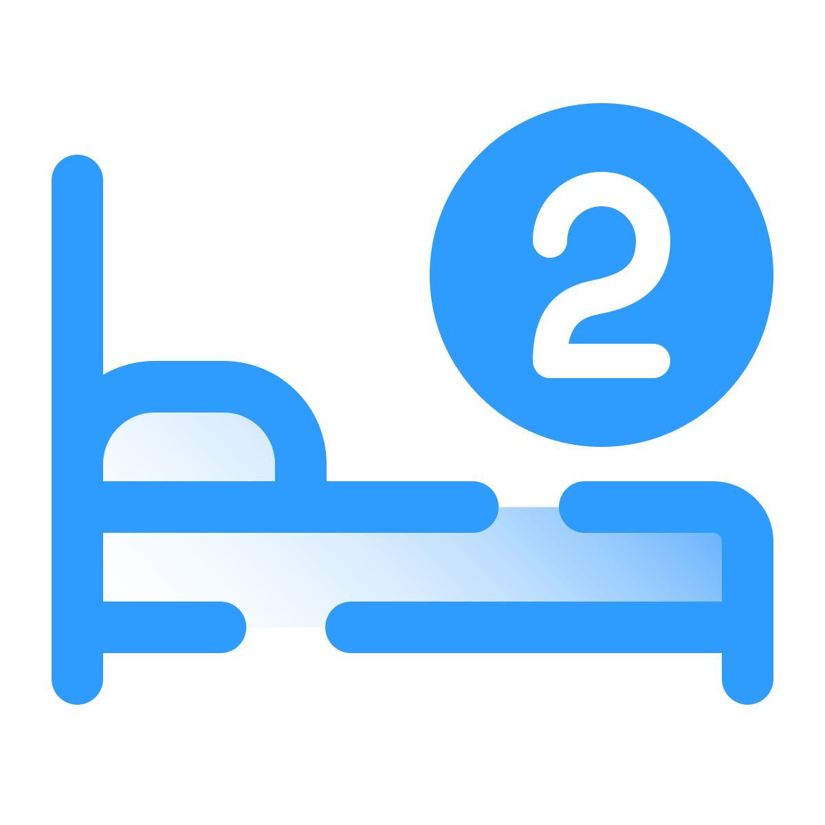 pulsar gradient style dos camas icon