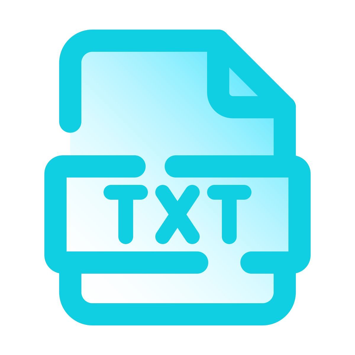 pulsar gradient style txt icon