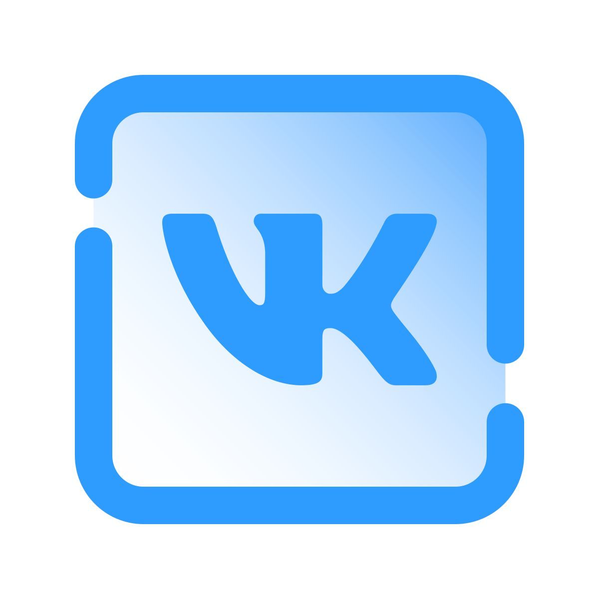 pulsar gradient style vk.com icon