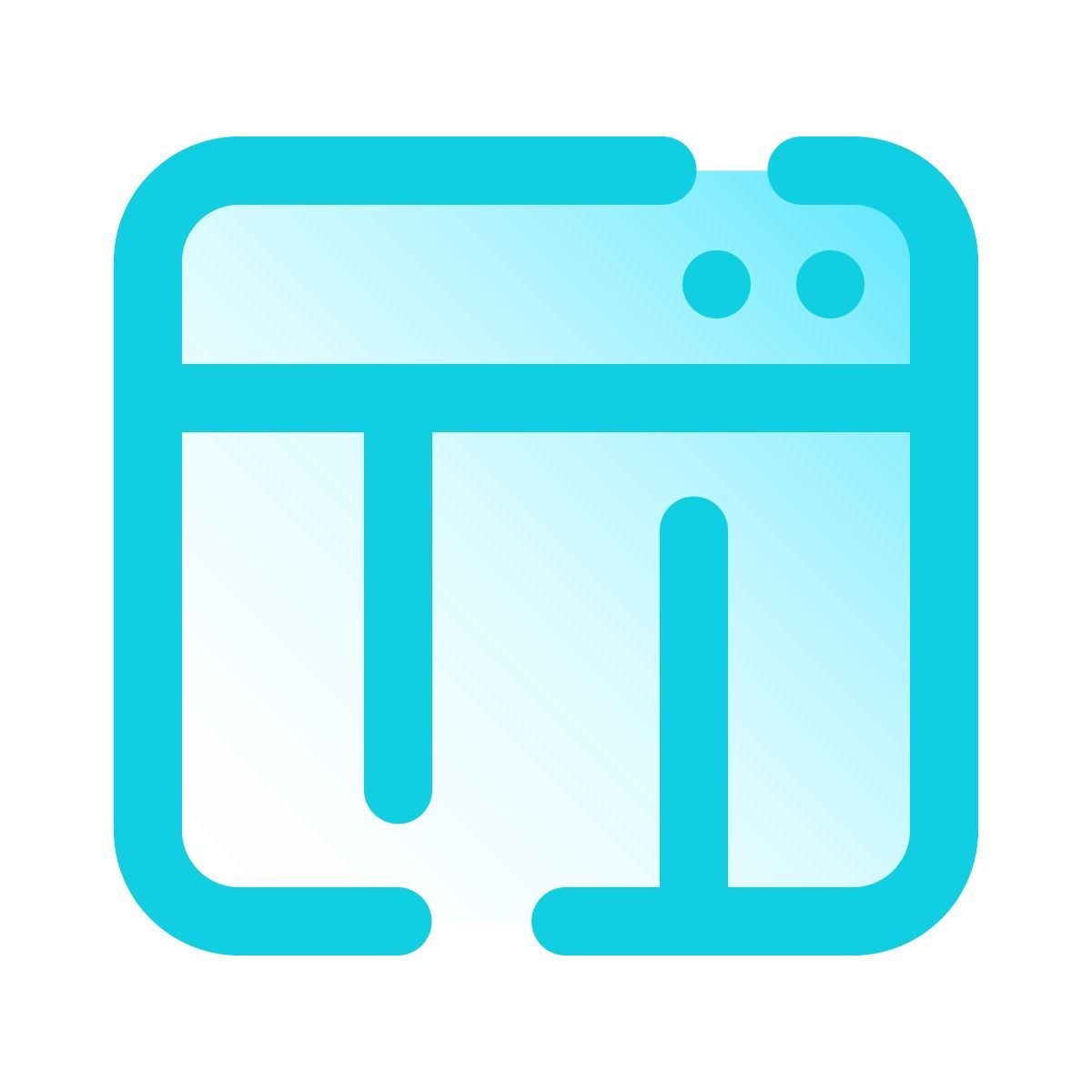 pulsar gradient style 网络界面 icon