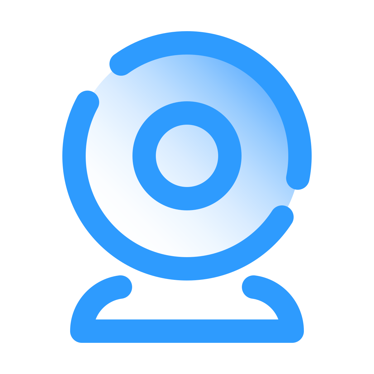 pulsar gradient style webcam icon