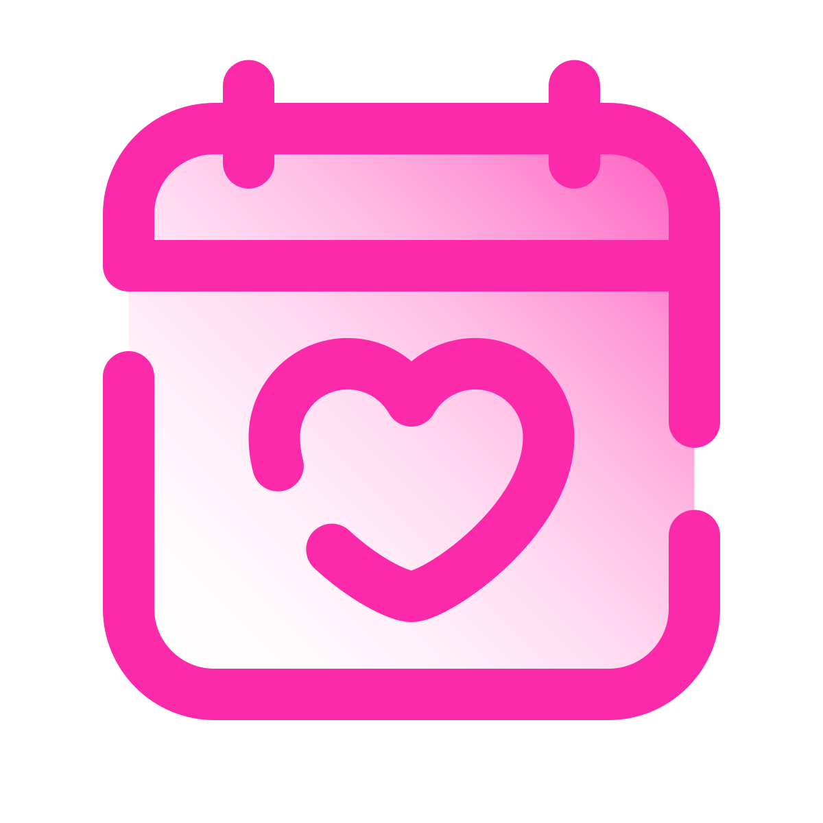 pulsar gradient style wedding day icon