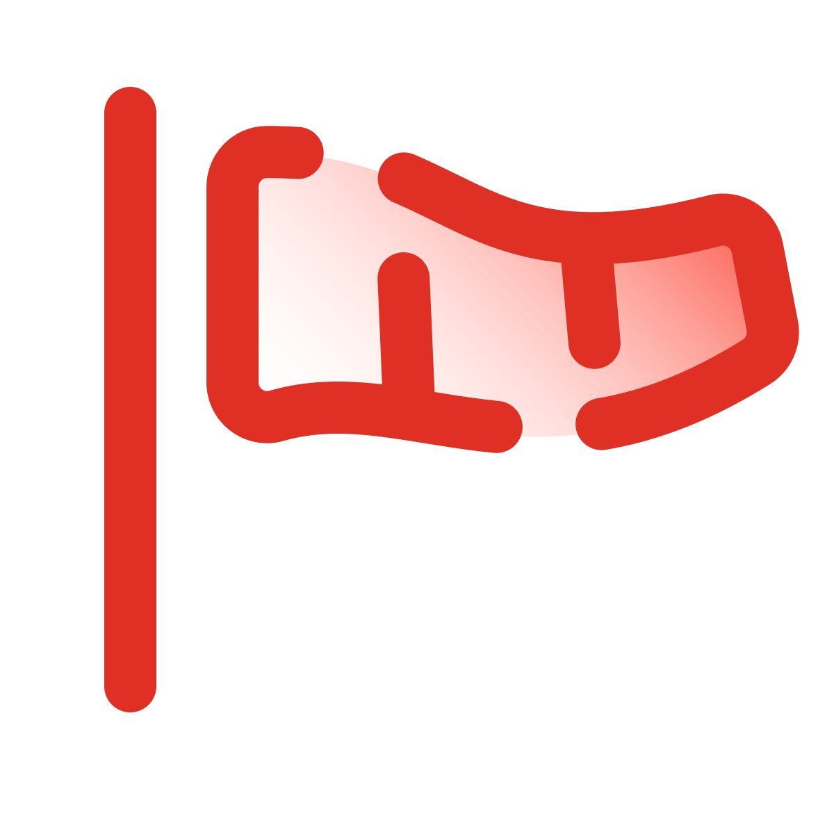 pulsar gradient style manica a vento icon