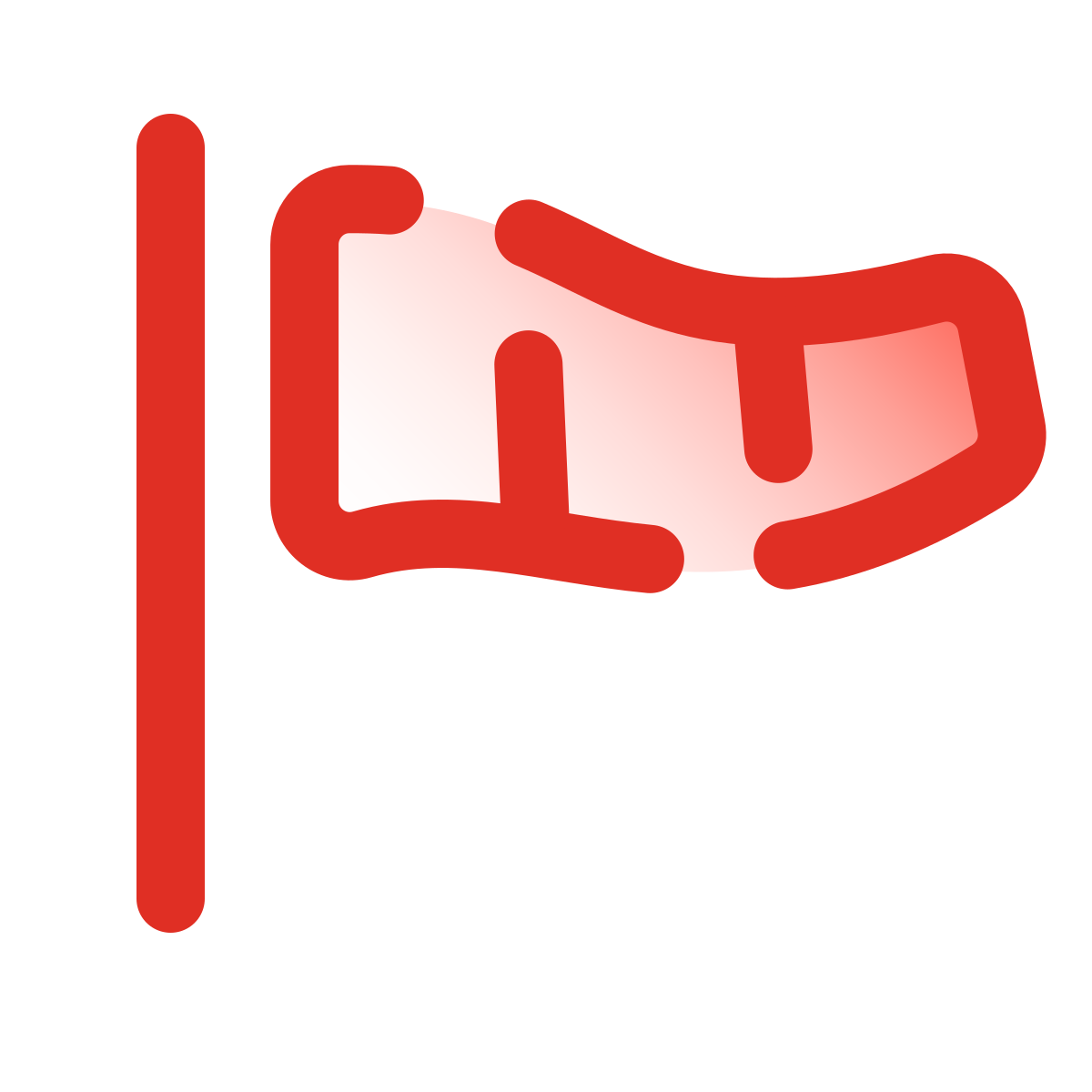pulsar gradient style windsock icon
