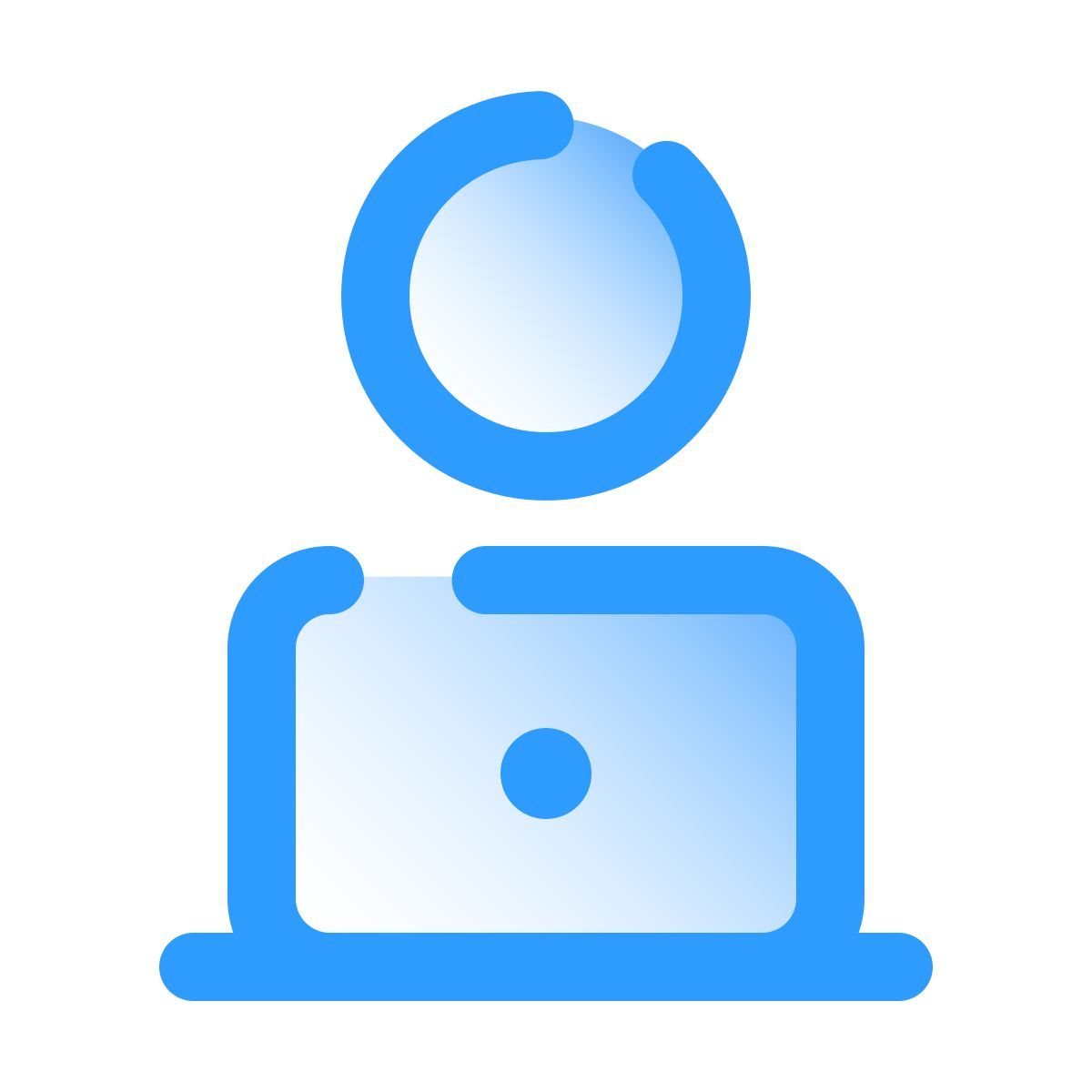 pulsar gradient style 使用笔记本电脑 icon