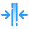 merge vertical icon