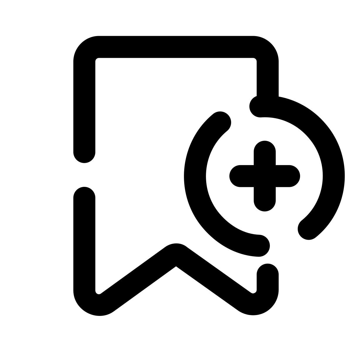 pulsar line style lesezeichen hinzufügen icon