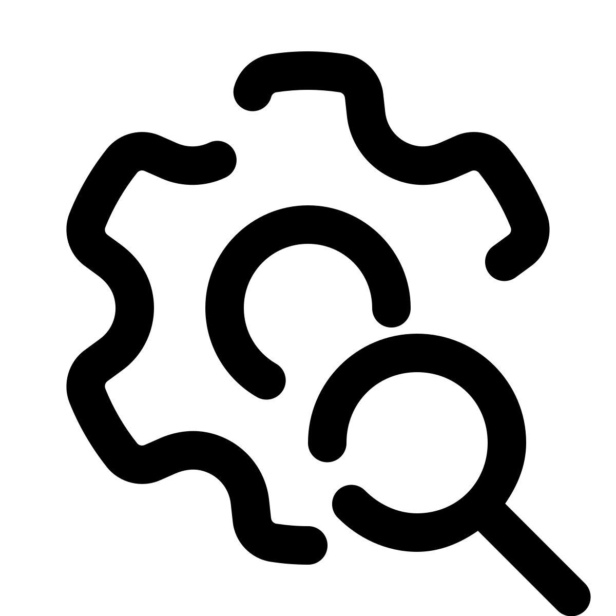 pulsar line style 高级搜索 icon