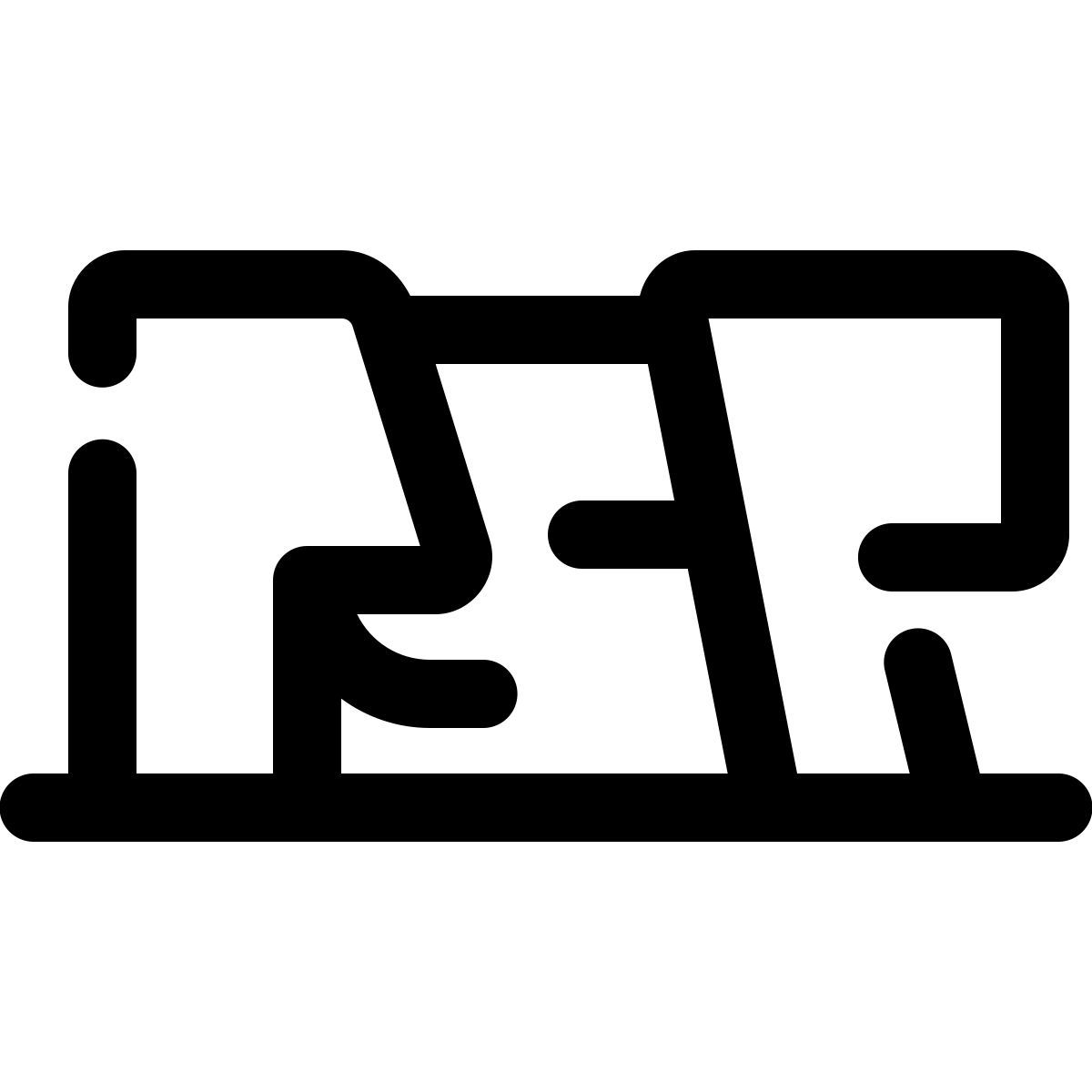 pulsar line style air staple gun icon