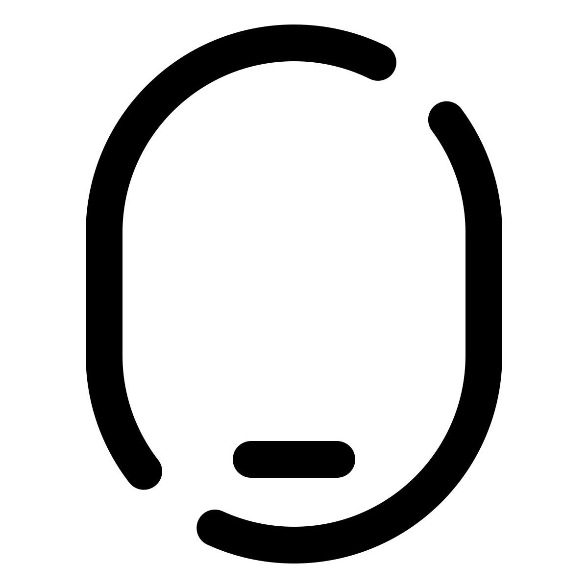 pulsar line style janela do avião fechada icon