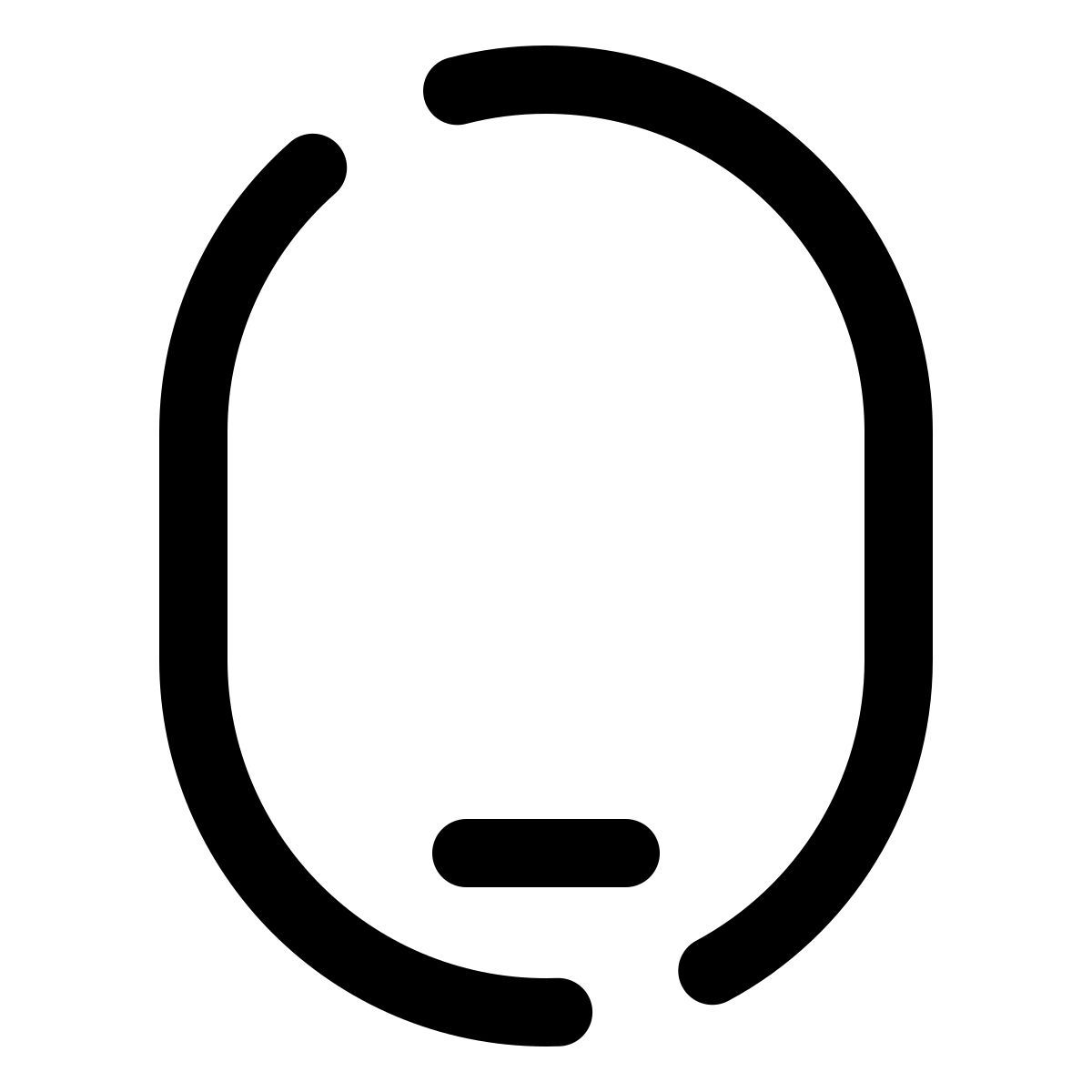 pulsar line style janela do avião fechada icon