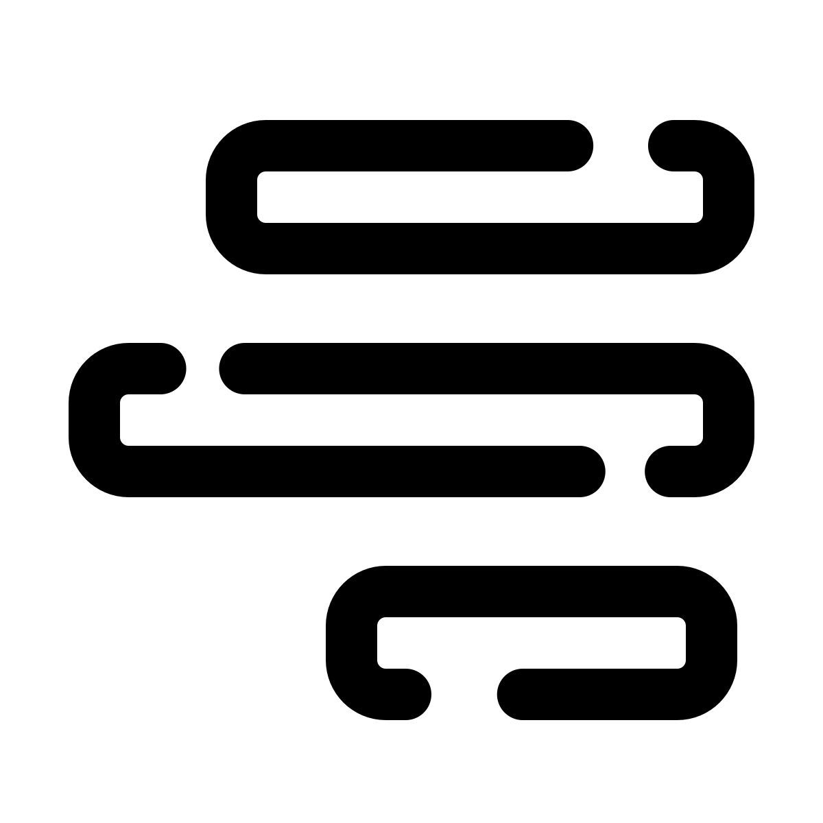 pulsar line style 右对齐 icon