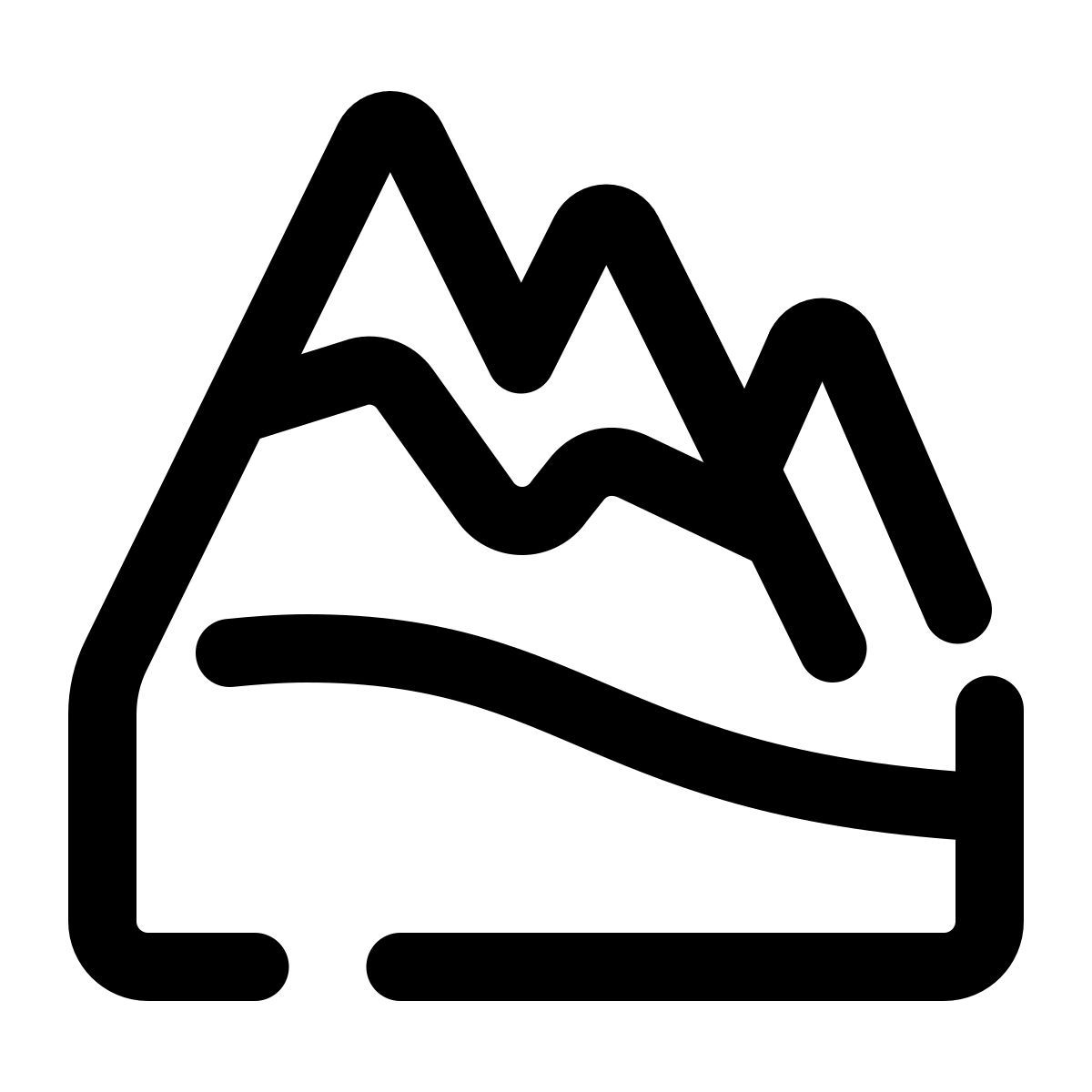 pulsar line style alpes icon