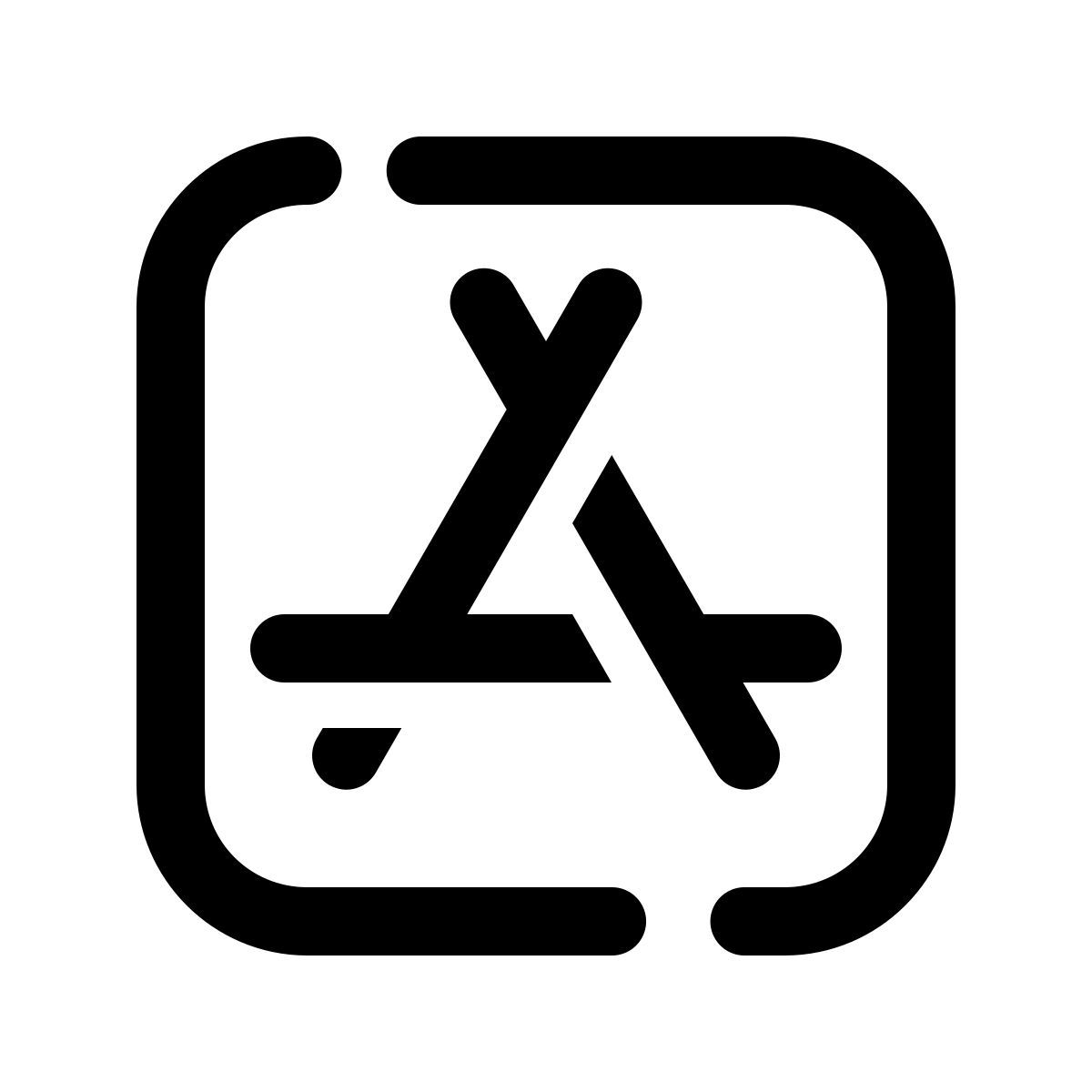 pulsar line style app store icon