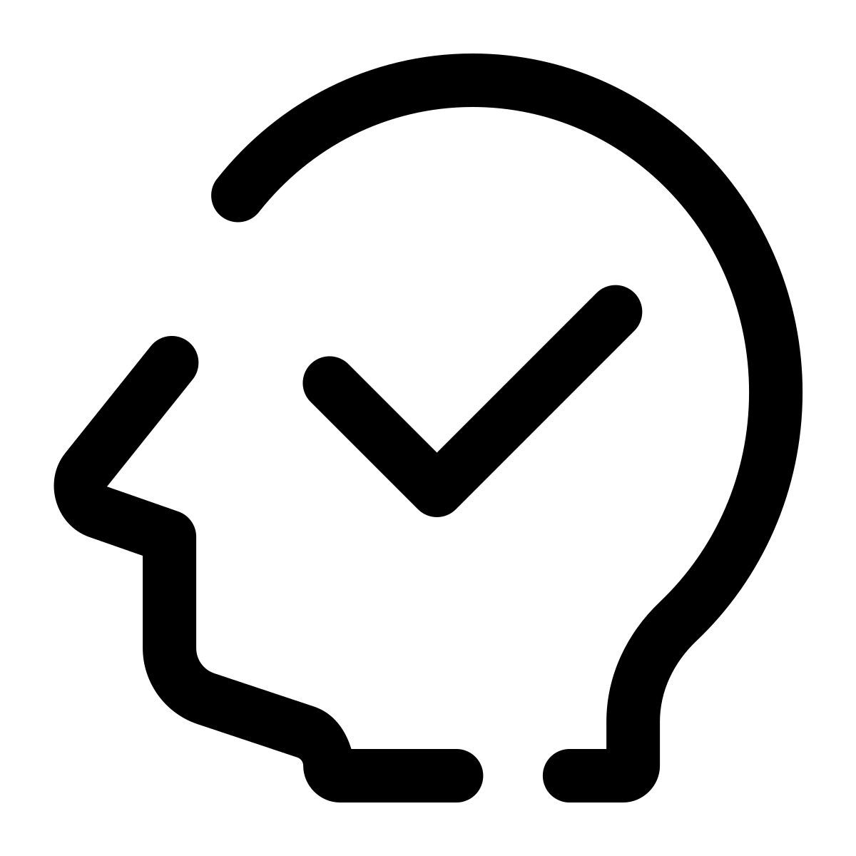 pulsar line style approvare icon